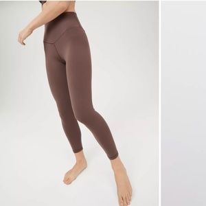 OFFLINE By Aerie Real Me High Waisted Brown Legging, size small